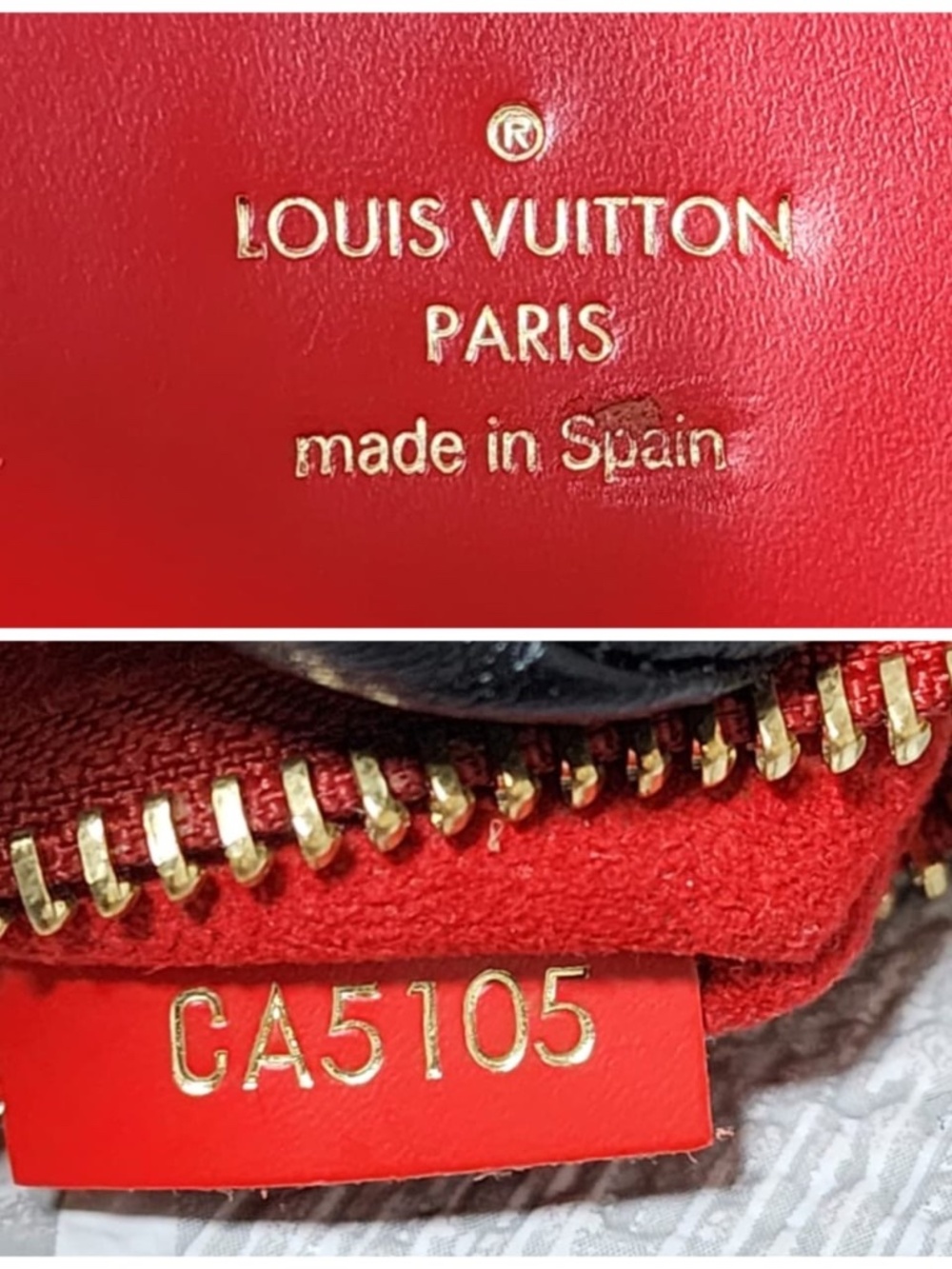 Authentic LOUIS VUITTON Phenix Monogram Canvas Shoulder Bag Brown/Red - Picture 3 of 16